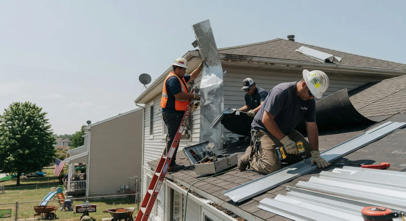 Metal Roof Repair in Darien Center, NY